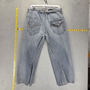 Vintage Levis Engineered Jeans Womens Buckle Back Twisted Flap Pocket Fits 34x24